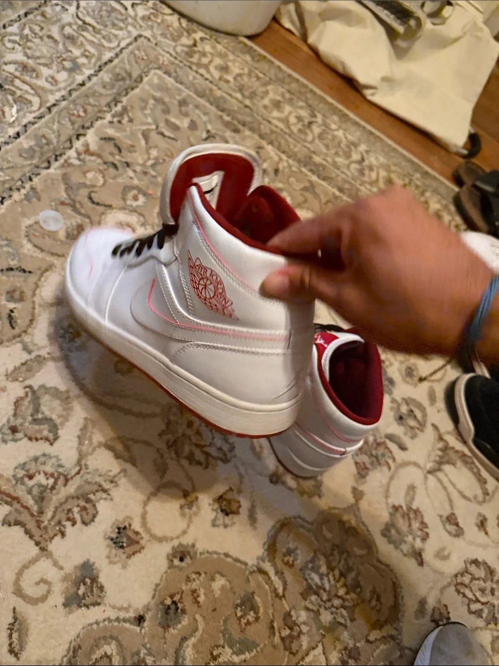 Air Jordan 1 Mid “White Gym Red
